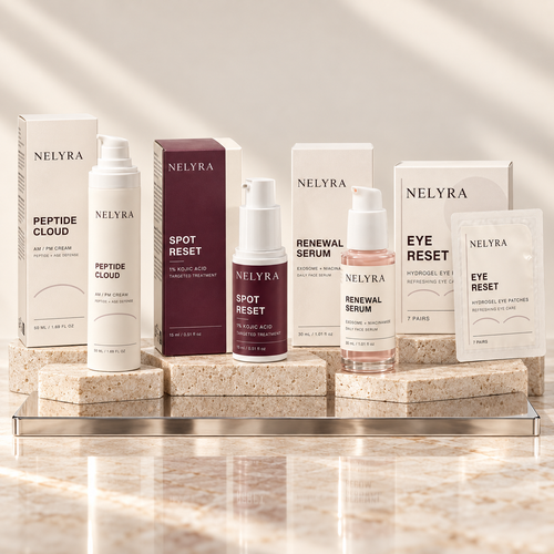 NELYRA Complete Reset — les quatre produits